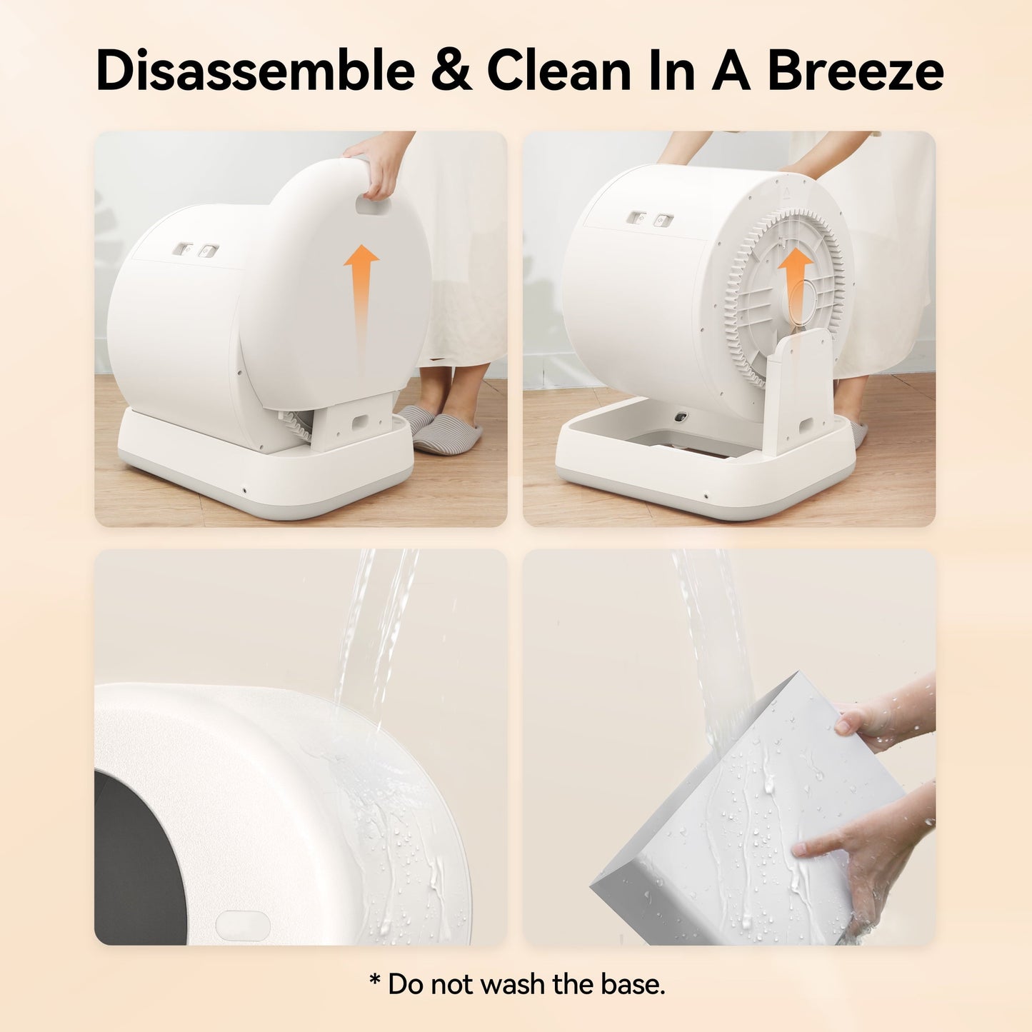 The PurePaw™ Self-Cleaning Litter Box