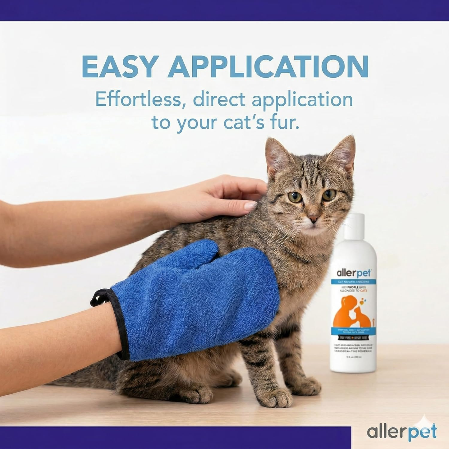 Allerpet® Cat Dander Remover & Grooming Gloves