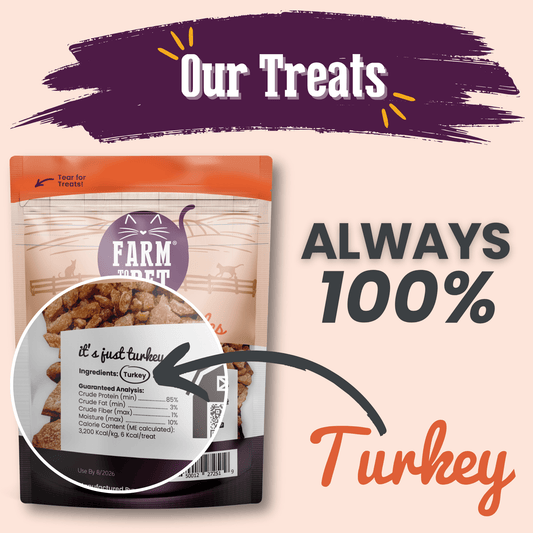 Farm Pet® Turkey Crumbles for Cats