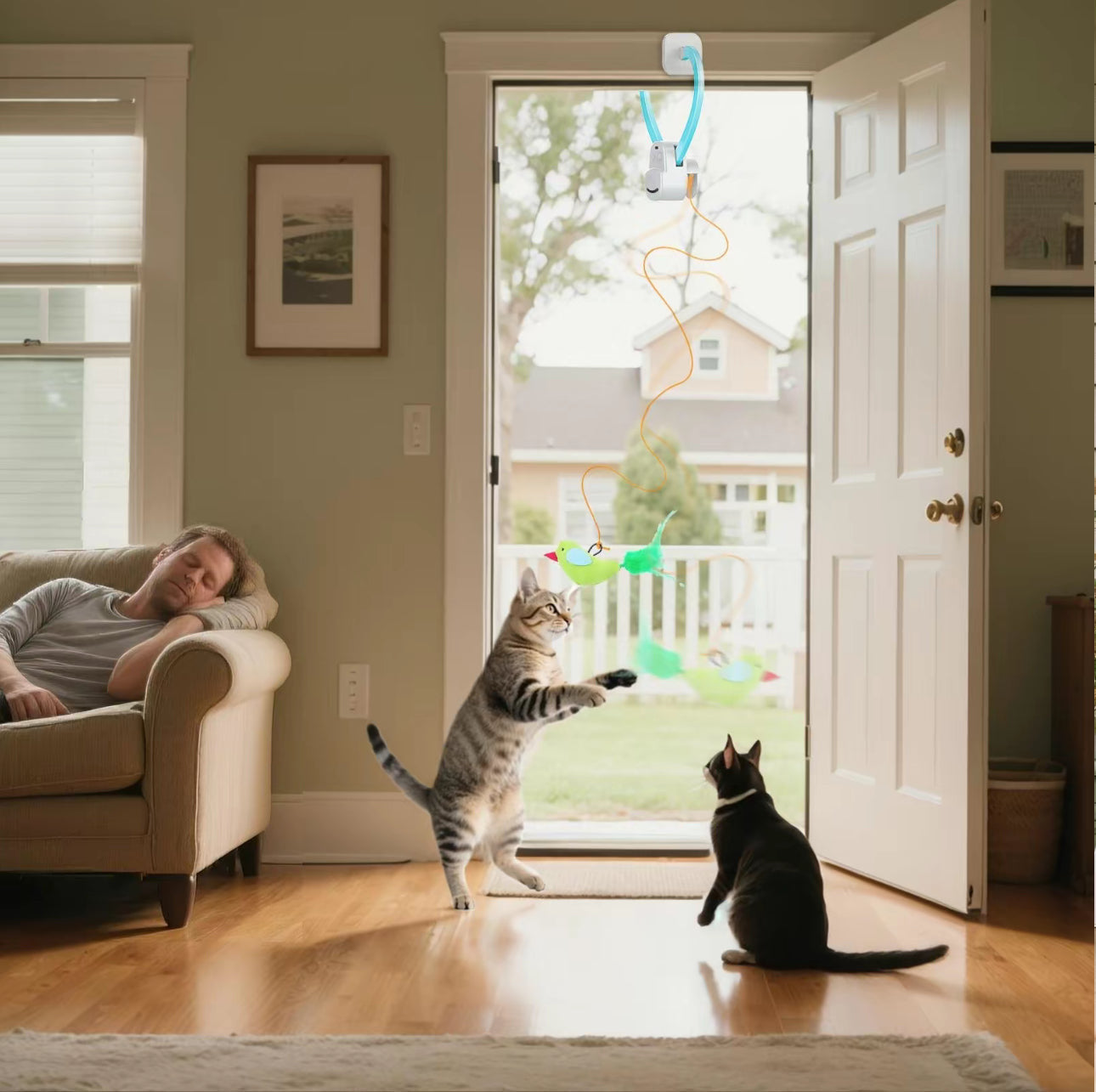 The FlyChase™ Interactive Cat Toy