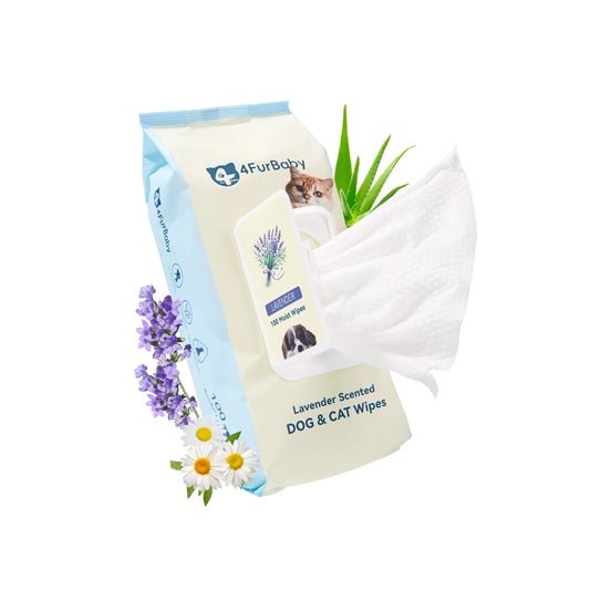 4FurBaby® Plant-Based Grooming Wipes